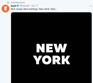 zwift new york