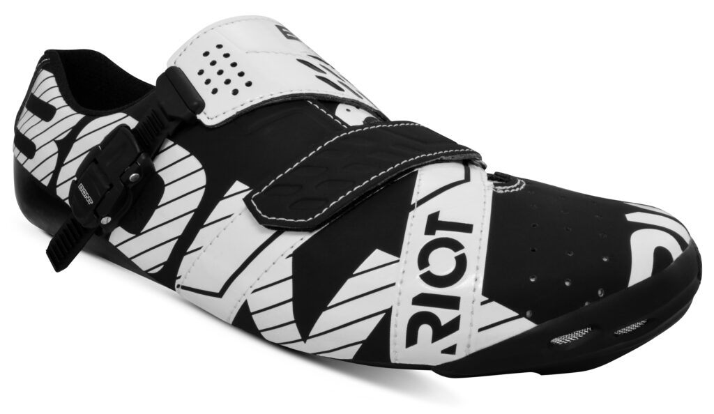 Bont Riot Buckle Black White-1