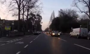 Cars in cycle lanes