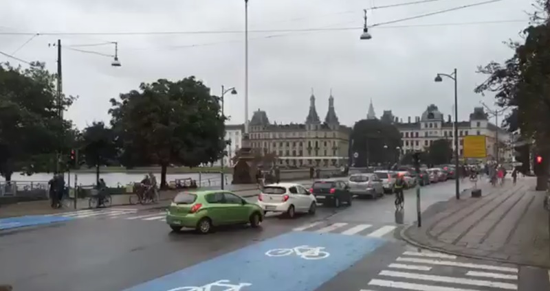 ‘Empty’ cycle lanes