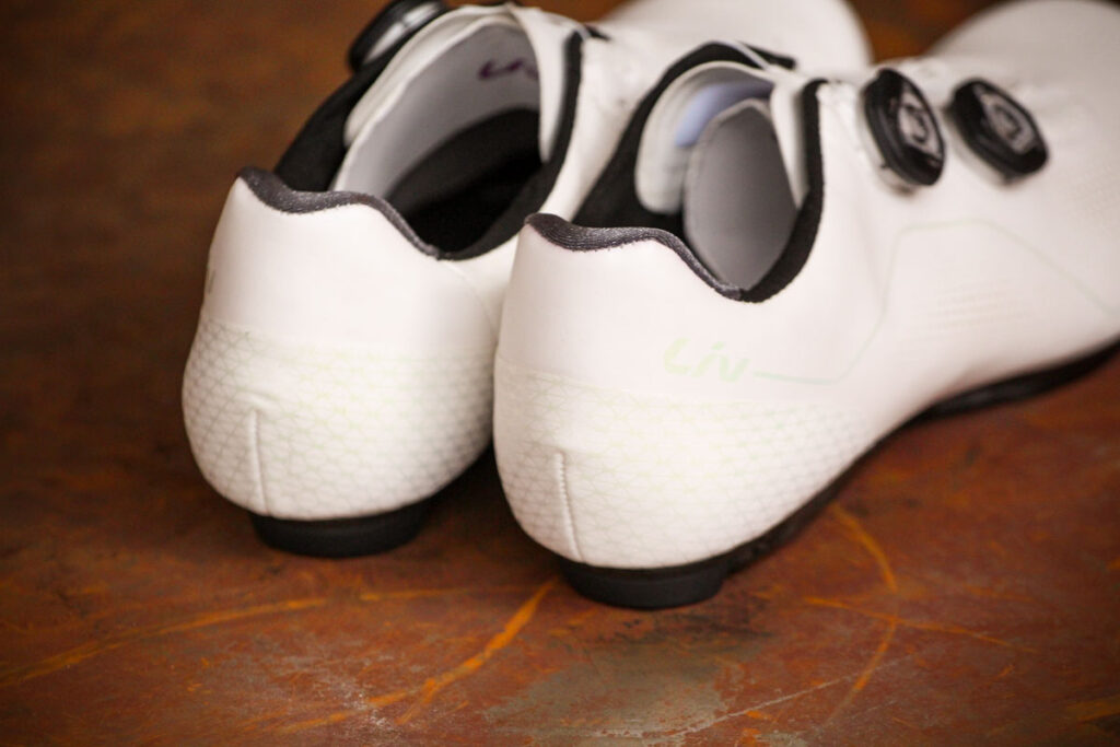 Liv Macha Pro road shoes – heels