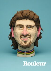 Peter Sagan bust on Rouleur cover