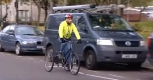 Disabled cyclist