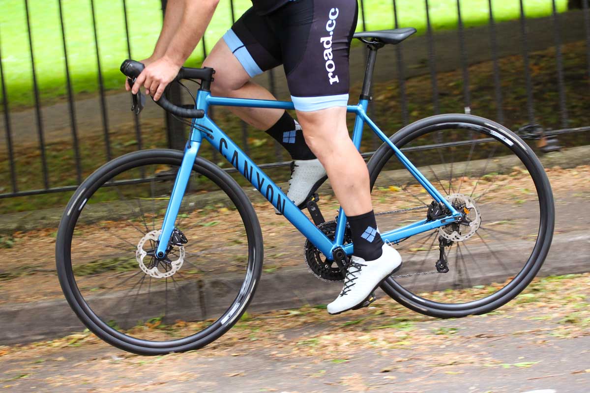 canyon endurace al disc 7.0 riding