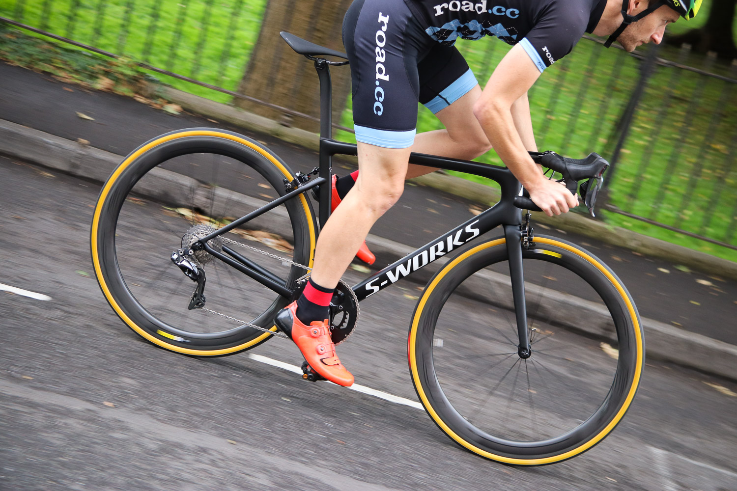 Specialized S-Works Tarmac – riding 1