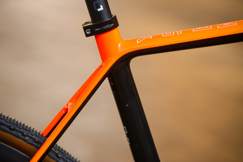 Flanders Forte frameset – seat tube junction.jpg
