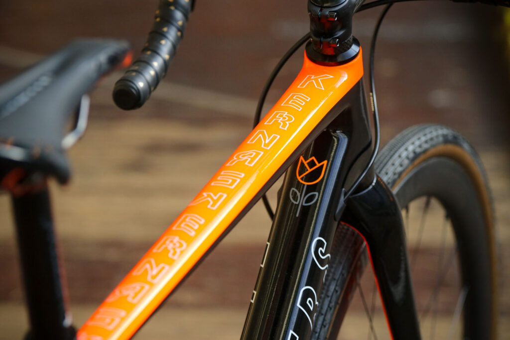 Flanders Forte frameset – top tube.jpg