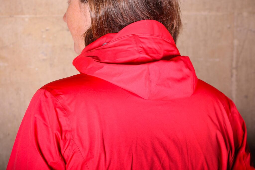 Gore R3 Women Gore-Tex Active Hooded Jacket – hood down back.jpg
