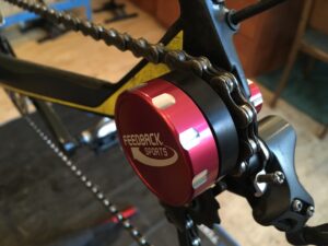 Feedback Sports Chain Keeper in use