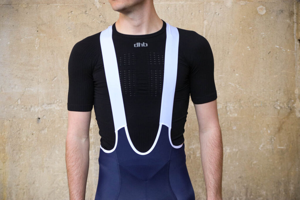 Neon Velo Pro Fit Bib Shorts – straps front.jpg