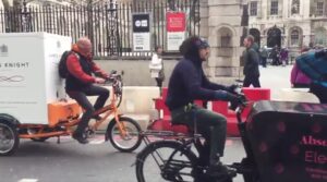 Cargo bike convoy