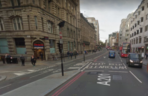 New Bridge Street junction with Tudor Street (via GoodleStreetView).PNG