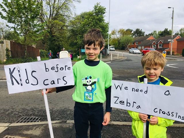 Pedal on Parliament Scotstoun zebra crossing (credit Iona Shepherd).jpg