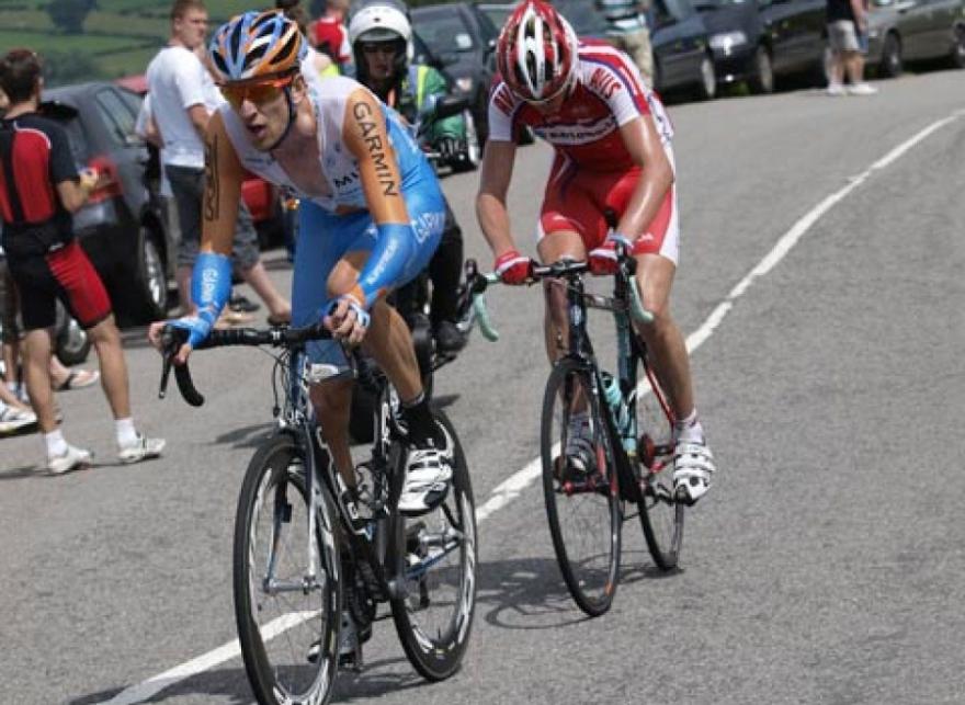 Wiggins and Froome in pre-Team Sky days