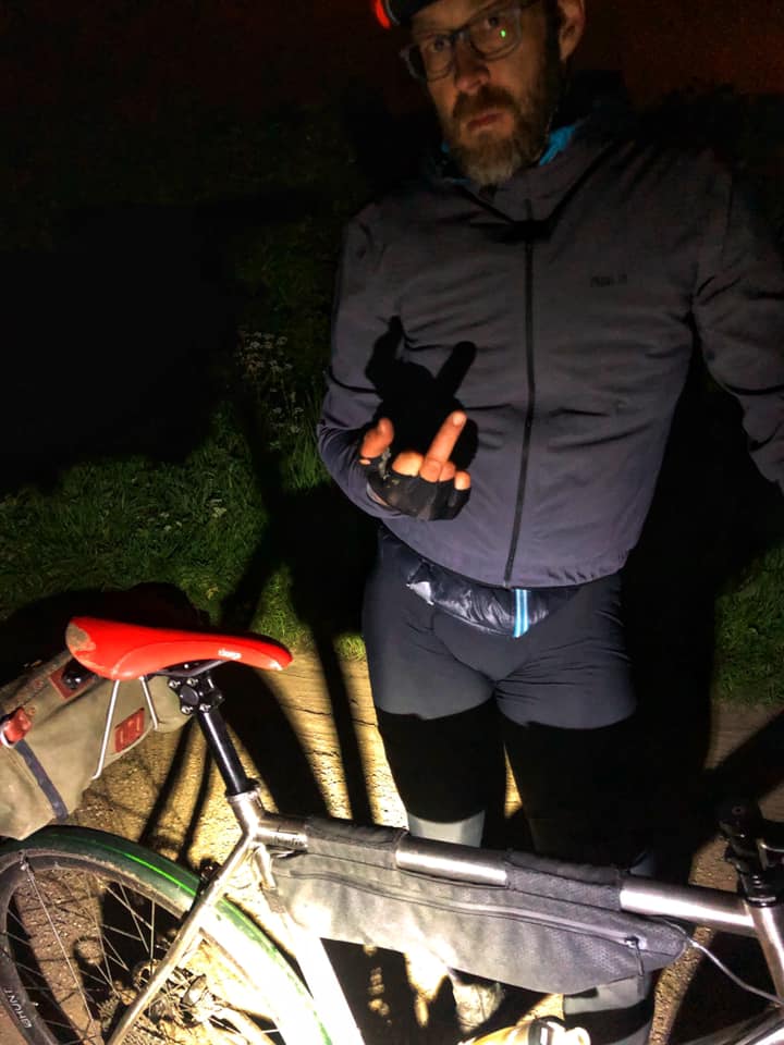 Dave in a dark place