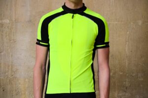 Funkier Stream Gents Short Sleeve Active Jersey in Yellow.jpg