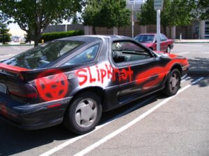 Slipknot car (CC licensed by absurd_hero via Flickr)