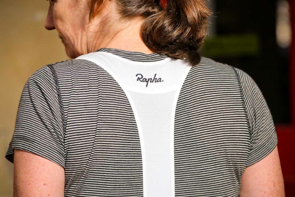 Rapha Womens Detachable Bib Shorts – straps back detail.jpg