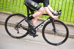 Cervelo S5 Ultegra Di2 Disc - riding 1