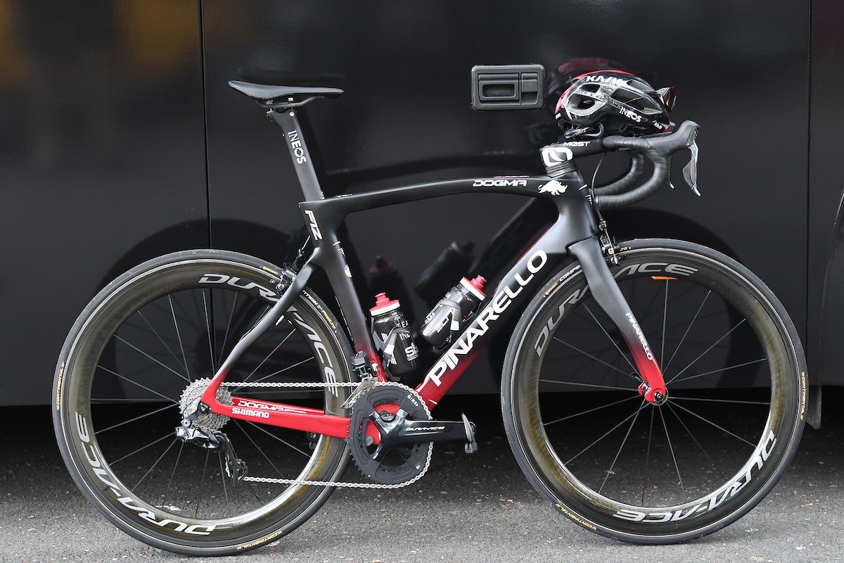 Team Ineos Chris Froome Pinarello Dogma F12 (picture credit SWPix.com (2)