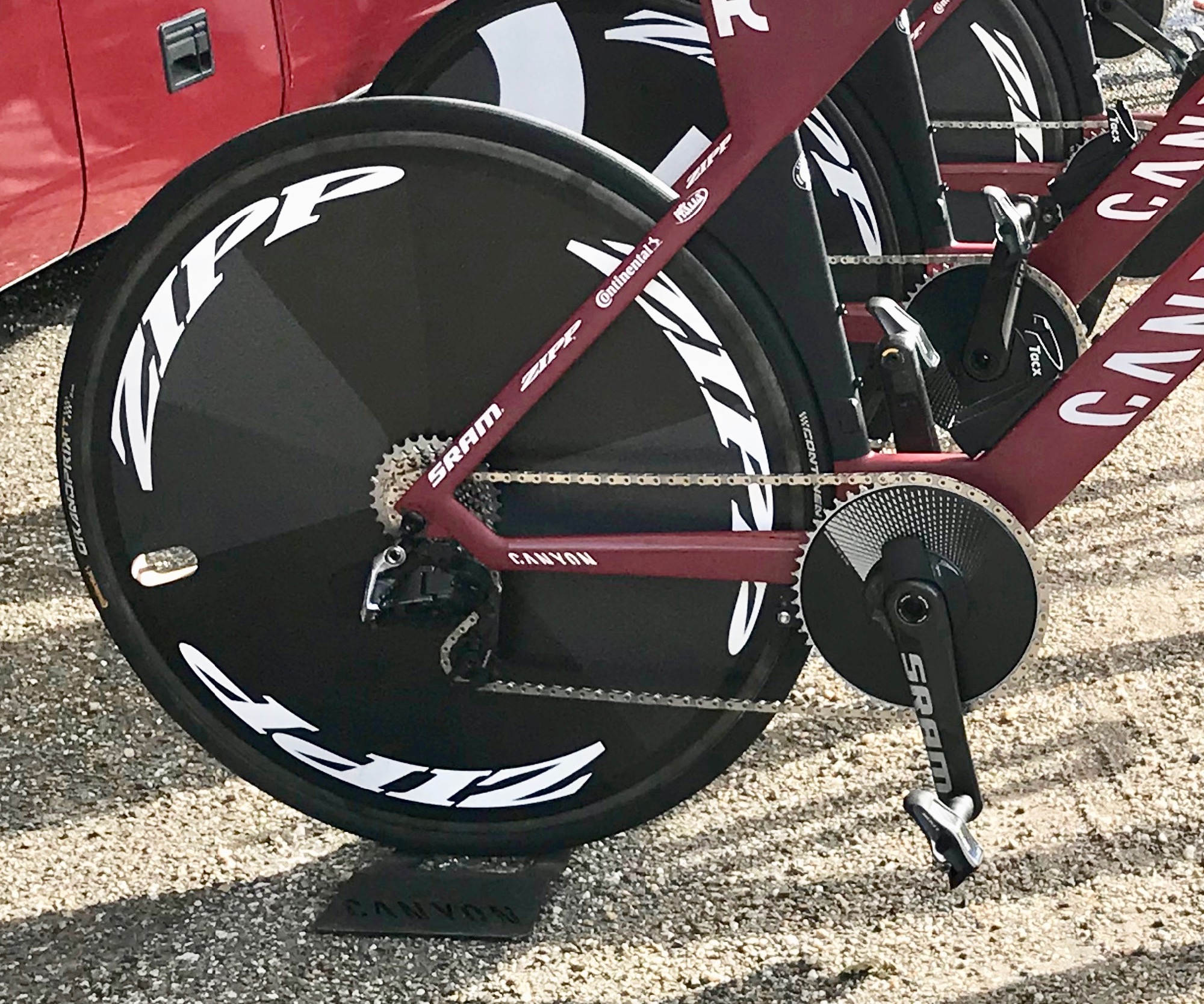 Tour de France 2019 Zipp disc rear wheel – 1