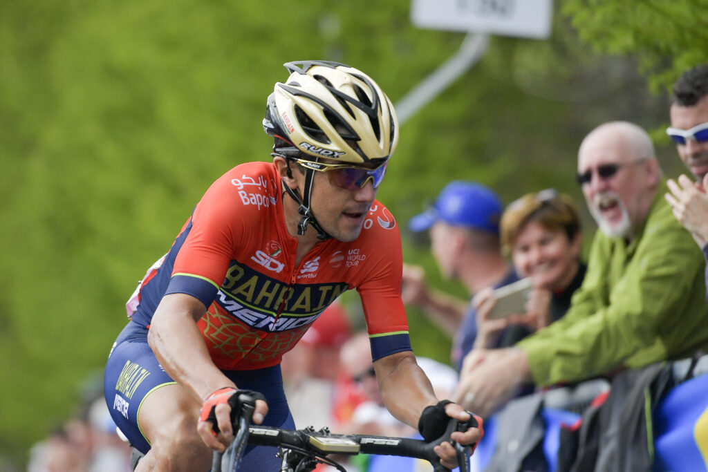 Domenico Pozzovivo (picture credit RCS Sport, LaPresse)