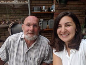 Mevan Babakar with Egbert