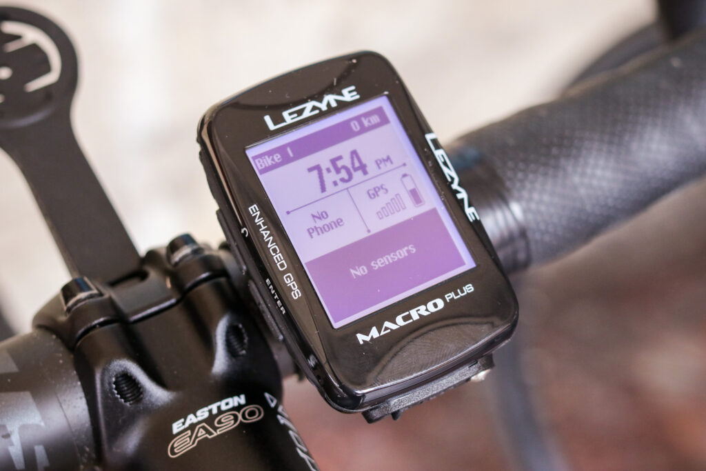 Lezyne Macro Plus GPS cycling computer – on bars 1.jpg