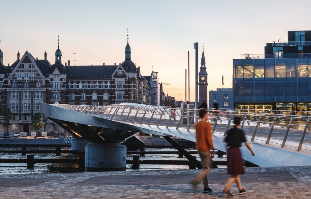 Lille Langebro bridge in Copenhagen