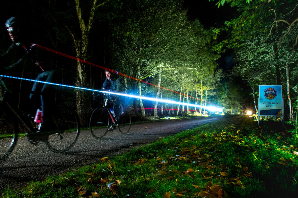 red bull timelaps lights