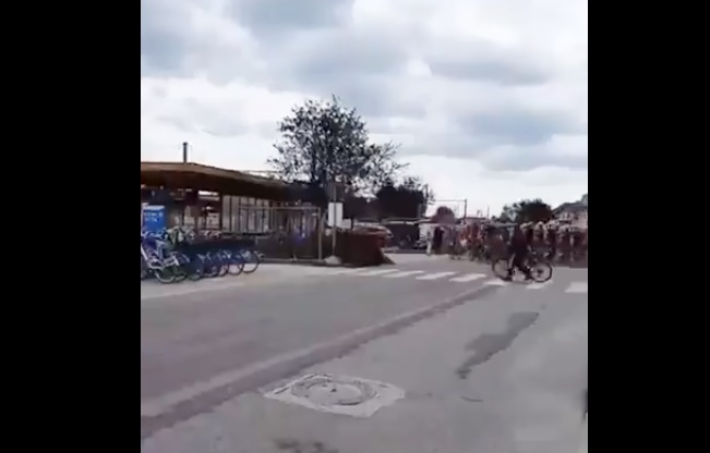 Terrifying BinkBank Tour near miss