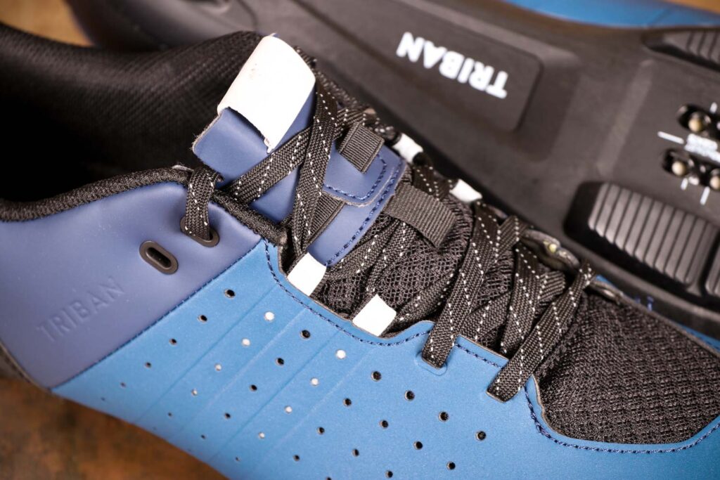 Triban RC 500 SPD road cycling shoes – laces