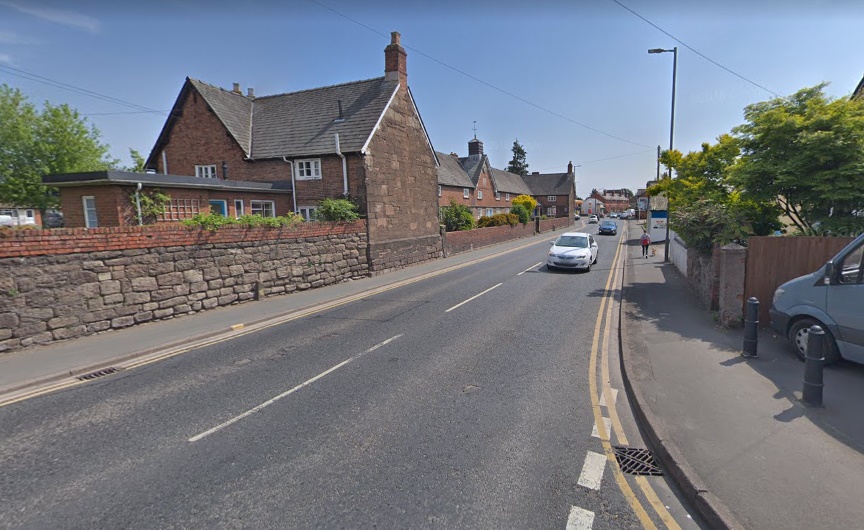 Whitecross Road, Hereford (via StreetView)