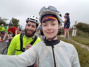 Laura and John at Ditchling Beacon