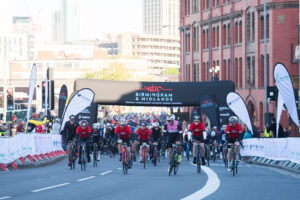 Cyclists set off for Vélo Birmingham & Midlands 2019