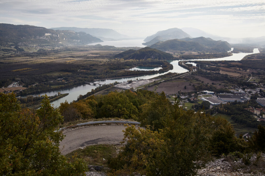 Great Cycling Climbs – Lac du Bourget joins the Canal de Saviere copyright 2019 Peter Drinkell.jpg