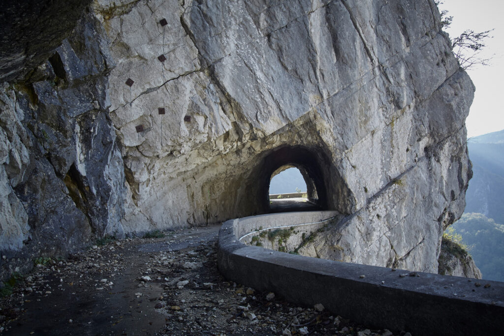 Great Cycling Climbs – Rock-cut tunnel at Vercors copyright 2019 Peter Drinkell.jpg