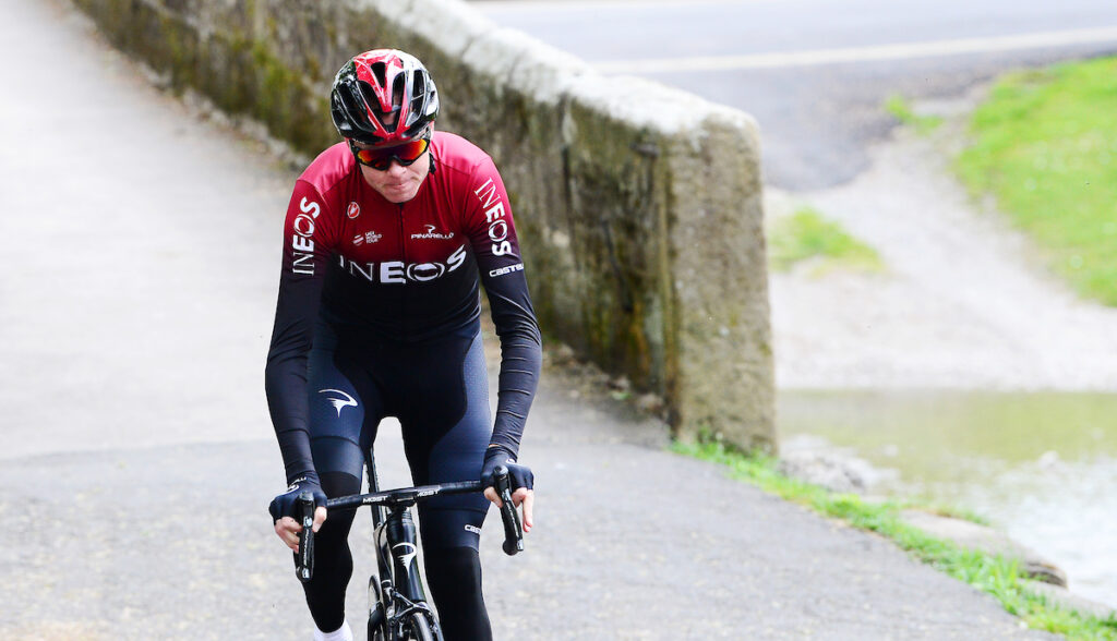 Team Ineos Chris Froome Pinarello Dogma F12 (picture credit SWPix.com (17)