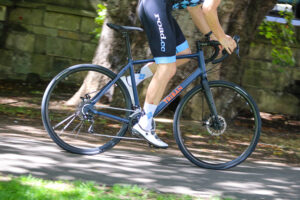 Triban RC120 Disc road bike - riding 1.jpg