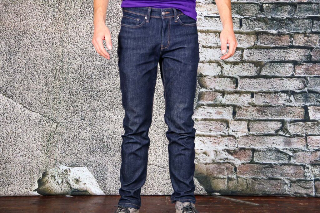DUER Stay Dry Denim Relaxed cycling jeans – front.jpg