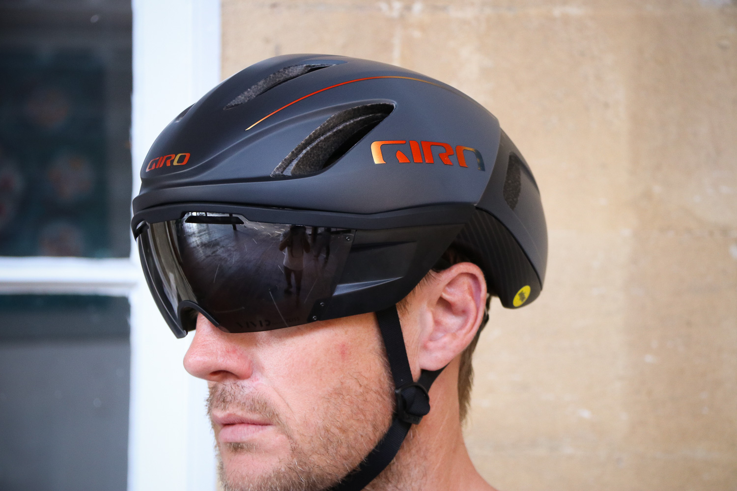 Giro Vanquish helmet – with glasses