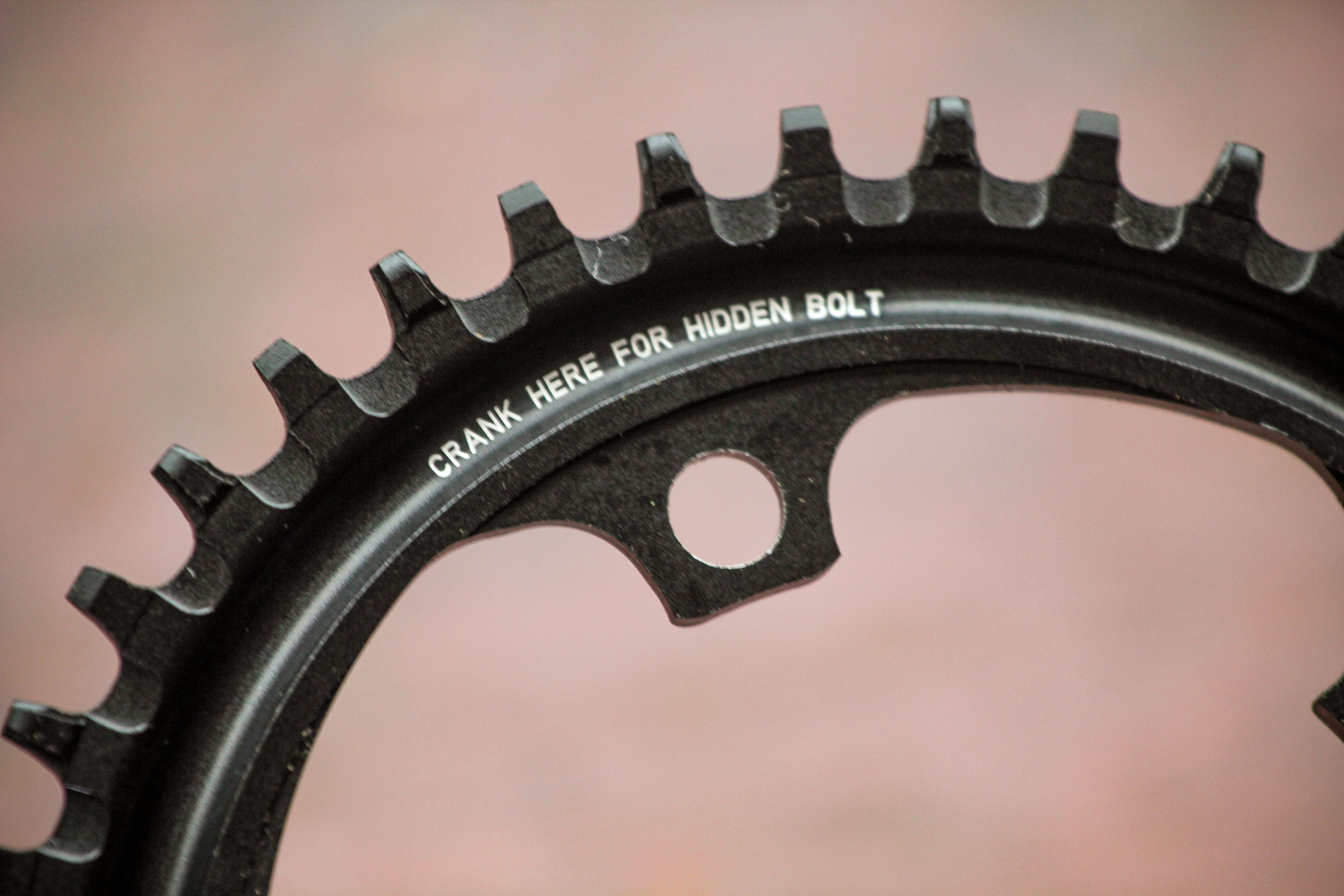 How to fit a CX1 chainring 07
