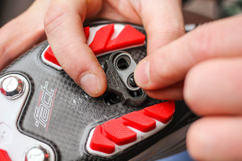How to fit and remove cleats step 12