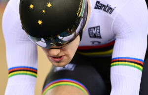 Matthew Glaetzer at 2018 UCI Track Cycling World Cup in London