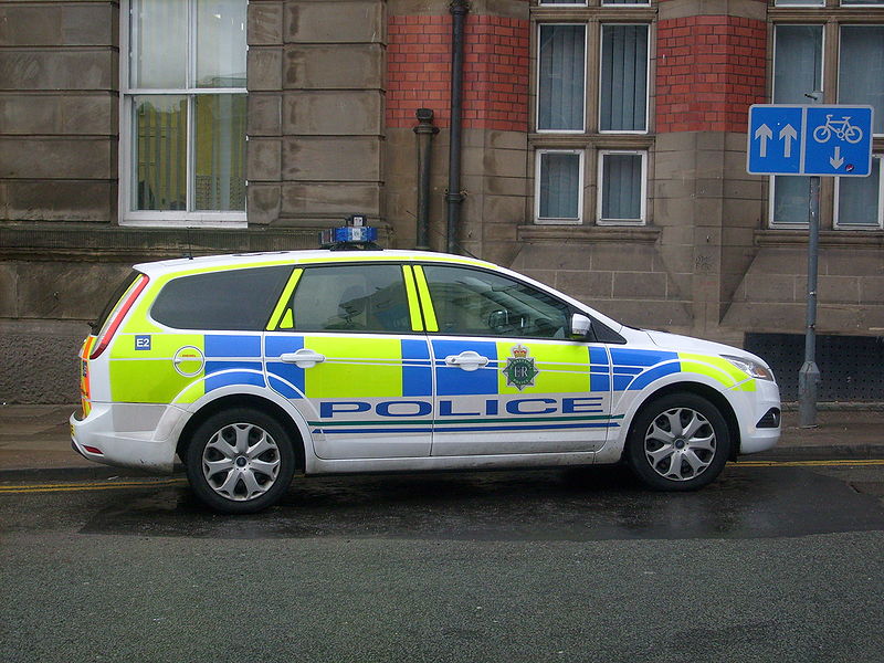 Merseyside Police car