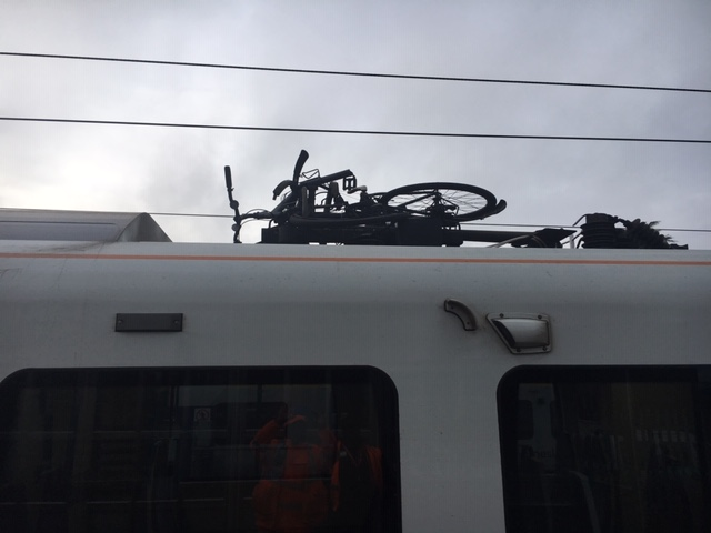 Bike on Train