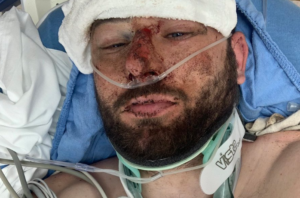 Josh Quigley in hospital (via Twitter).PNG
