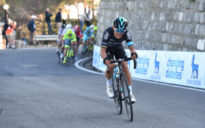 Michal Kwiatkowski on the Poggio in 2016 Milan-San Remo.JPG