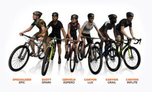 Zwift off-road bikes