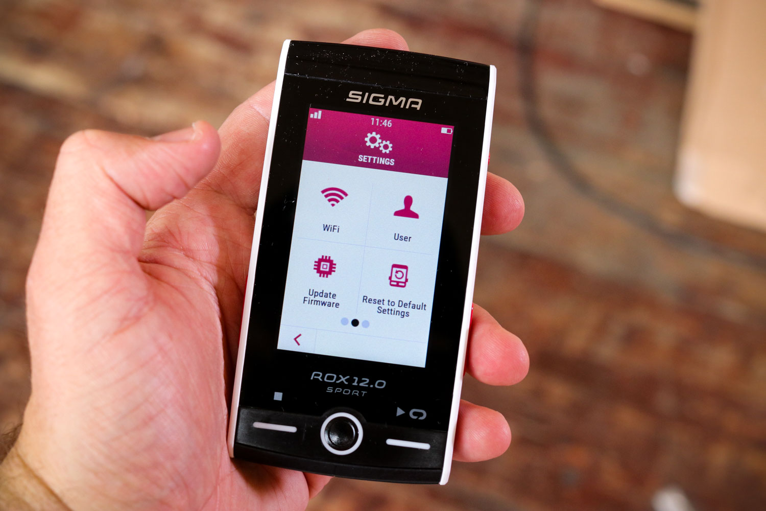 Sigma Rox 12.0 Sport Set GPS computer – menu 5
